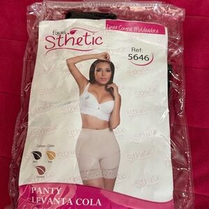Beige and Black Lift-Up Panty